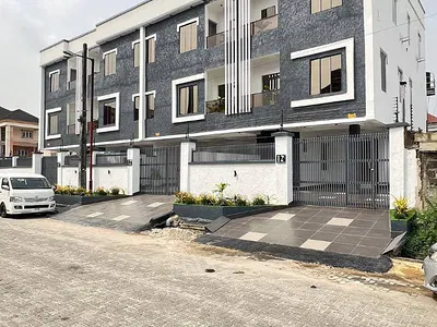 Newly Built 4 Bedroom Terraced Duplex with a BQ — Lekki Phase 1, Lekki, Lagos