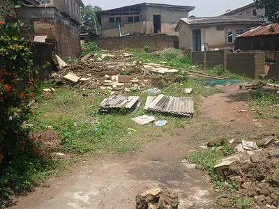 Half Plot of Land — Off Gurumajhi Area, Ogba, Ikeja, Lagos