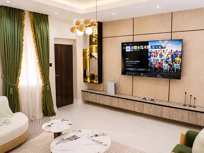 Luxury 2 Bedroom Apartment with PS5 — Victoria Island (VI), Lagos