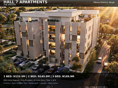 Purpose-Built Apartments — Bridge Peridot Enclave, Mbora (Nbora), Abuja