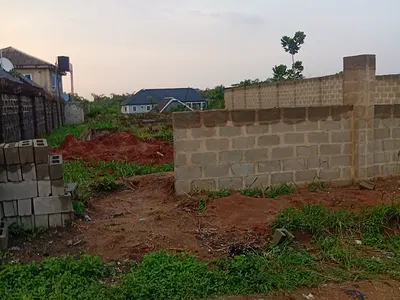 500 SQM Fenced Land — Kanu Axis, Cele Bus Stop, Magboro, Magboro, Ogun