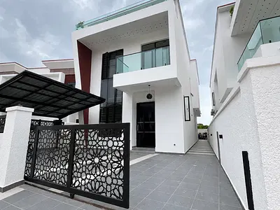 4 Bedroom Fully Detached Duplex with Swimming Pool, BQ — Golden Park Estate, Sangotedo, Ajah, Lagos