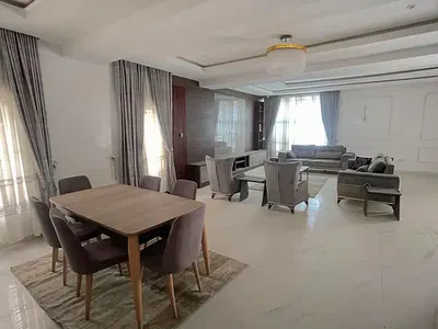 Furnished 5 Bedroom Detached Duplex + BQ — Airport Road, Jabi, Abuja
