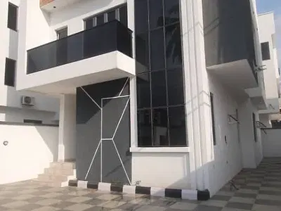 A Beautifully Finished 4-Bedroom Fully Detached Duplex with 1 Room B.Q — Opebi, Ikeja, Lagos