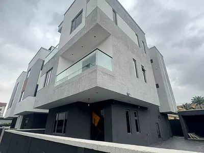 Beautiful Luxury 4 Bedroom Semi-Detached Duplex with BQ — Adeniyi Jones, Ikeja, Lagos