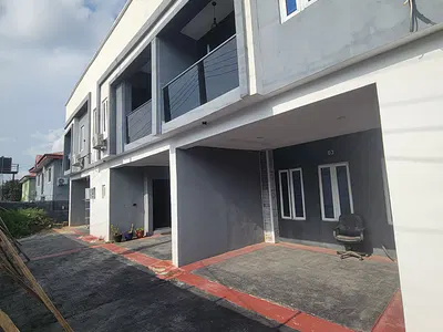Standard 3 Bedroom Terraced Duplex with BQ — Langbasa Ajah Lagos, Ajah, Lagos