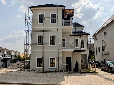 Newly Built 6 Bedroom Detached Duplex with BQ — Guzape Main, Guzape District, Abuja