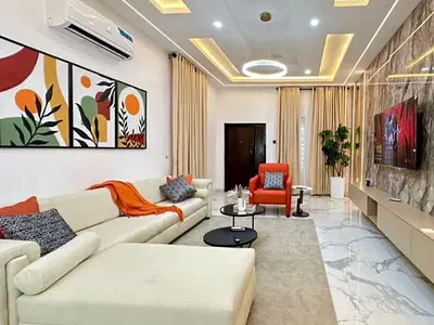 3 Bedroom Duplex with PS5 and Private Lounge — Lekki, Lagos