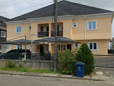 3 Bedroom Semi Detached Duplex with BQ in an Access-Controlled Estate — In an Estate, Osapa, Lekki, Lagos