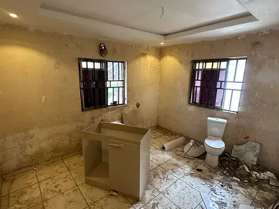 A Standard Room Self Contain Apartment in a Decent Neighborhood — Second Available, Gwarinpa, Abuja