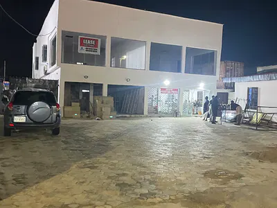 Brand New 100 Sq Shop Facing the Major Road — Ado Road, Ajah, Lagos