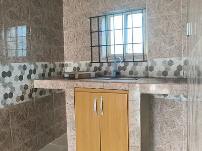 Luxury and Spacious Self Contained Apartment, Kitchen Inside — Lekki, Lagos