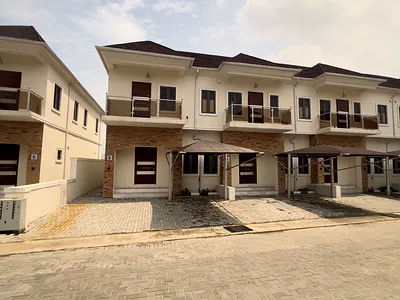 Newly Built Serviced 4 Bedroom Terraced Duplex — Metro Home, Ajah, Lagos