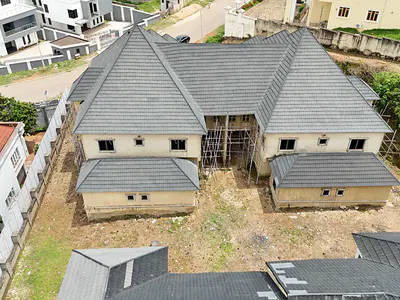 10 Bedroom Twin Duplex Carcass — Asokoro District, Abuja