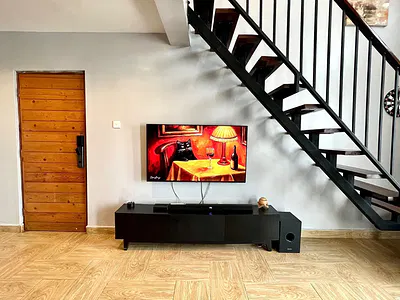 1 Bedroom Loft Apartment with Rooftop Leisure Space — Yaba, Lagos
