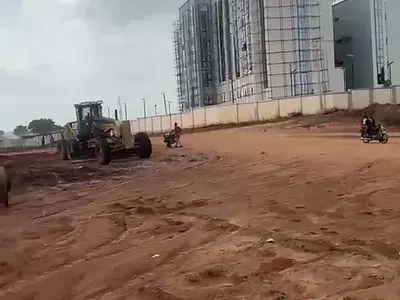 Commercial Land with Frontage on New Road — Near Mountain of Fire by Appeal Court, Wuye, Abuja