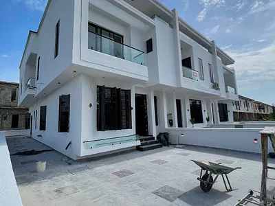 4 Bedroom Detached Duplex with BQ — Sapphire Garden, Ajah, Lagos