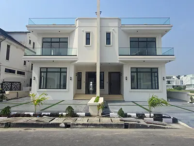 Newly Built 5 Semi-Detached House — Lekki, Lagos
