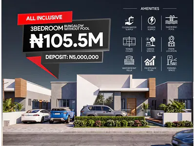 3 Bedroom Detached Bungalow with BQ — Lekki, Lagos