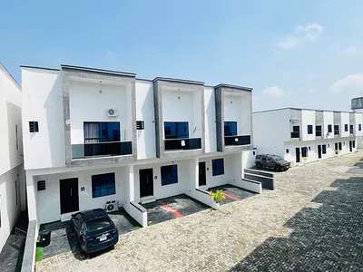3 Bedroom Terrace Duplex with BQ — Sangotedo, Ajah, Lagos