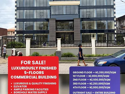 5 Floor Commercial Building — Agungi, Lekki, Lagos
