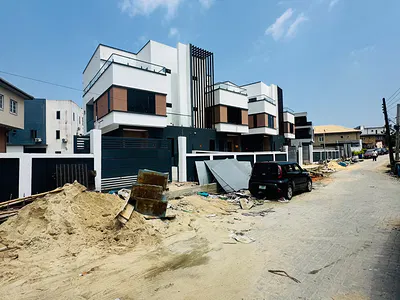 Newly Built 4 Bedroom Semi Detached Duplex with BQ — Gbagada, Lagos