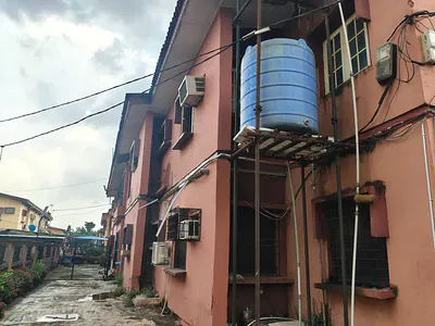 3 Bedroom Flat in a Block of 4 — LSDPC Medium Cost Estate Phase Iv, Oba Ogunji Road, Ogba, Ikeja, Lagos