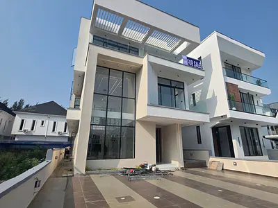 Luxury 5 Bedroom Detached Duplex with Swimming Pool + Elevator + Cinem — Lekki, Lagos