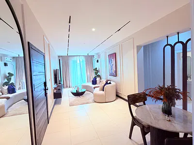 Stunning 2 Bedroom Flat Fully Furnished with BQ — Whitesand School Road, Lekki Right, Lekki Phase 1, Lekki, Lagos