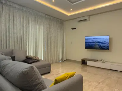 Furnished 1 Bedroom Mini Flat — Osborne Phase 2, Ikoyi., Osborne, Ikoyi, Lagos