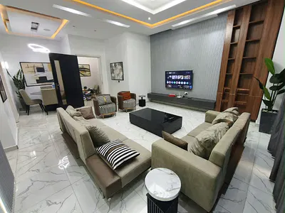Furnished 3 Bedroom Flat with Room BQ — Ikeja GRA, Ikeja, Lagos