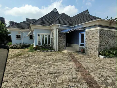 Standard 3 Bedroom Bungalow+ BQ — In an Estate, Galadimawa, Abuja