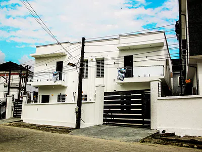 4 Bedroom Semi Detached Duplex with BQ — Ikota GRA Estate, Ikota, Lekki, Lagos