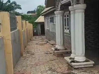 2 Unit Apartment on 2 Plot — Back of Badmus Filling Station, Ota Efun Osogbo Osun State, Osogbo, Osun