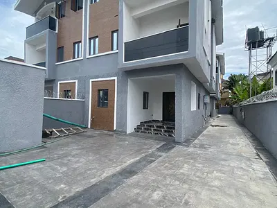 Brand New Four Bedrooms Terrace Duplex with Spacious BQ — Lekki, Lagos