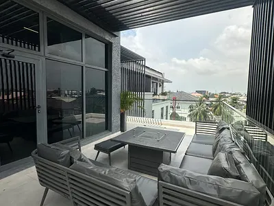 Tastefully Furnished Premium 3 Bedroom Fully Serviced Apartment — Lekki, Lagos