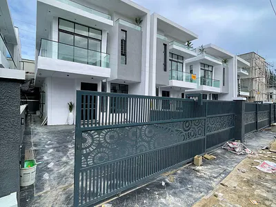 Exquisite 4 Bedroom Semi Detached Duplex with BQ in a Secured Area — Ikota, Lekki, Lagos