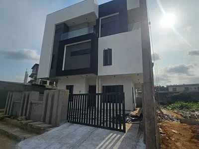 Brand-New and Nicely Finished 4-Bedroom Detached Duplex with a BQ — Awuse Estate, Opebi, Ikeja, Lagos