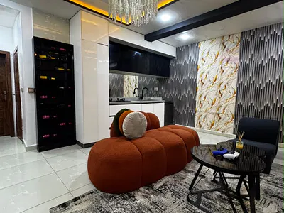 Lovely 1 Bedroom Smart Apartment with Balconies, Swimming Pool — Lekki, Lagos