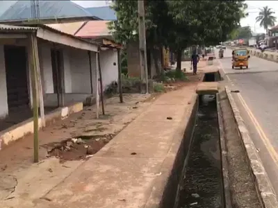 Block of Flats Mixed Use Property Facing Tarred Road — Ekoro Road, Abule Egba, Agege, Lagos