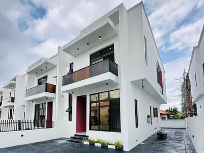 Newly Built 4 Bedroom Semi-Detached Duplex in Secured Estate — Golden Park Estate, Sangotedo, Ajah, Lagos