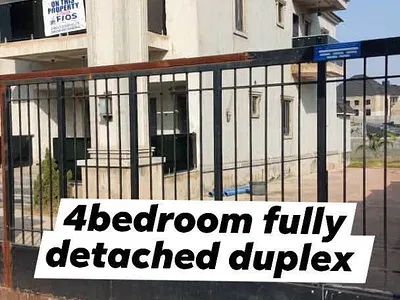 4 Bedroom Detached Duplex with BQ — Seman Estate, Behind Dunamis Church, Airport Road, Lugbe District, Abuja