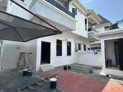 4 Bedroom Semi-Detached Duplex with BQ — Orchid Road Before Roundabout, Lekki, Lagos