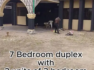 Renovated 7 Bedroom Duplex — Osuolale Street, Akute, Akute, Ifo, Ogun