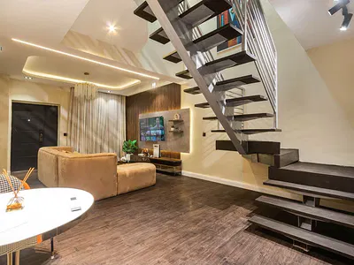 Fully Furnished and Serviced 2 Bedroom Maisonette Duplex with Pool — Lekki, Lagos