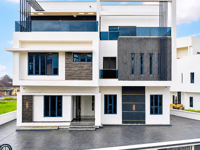 7-Bedroom Full Detached with Pool, Cinema, Elevator, Rooftop Duplex — Lekki, Lagos