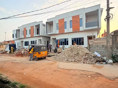 Newly Built 4 Bedroom Semi Detached Duplex — New Oko Oba, Ifako-Ijaiye, Lagos