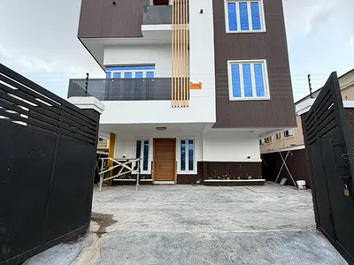 Newly Built 4 Bedroom Fully Detached Duplex with BQ — Gbagada, Lagos