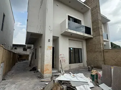 Nicely Built 4 Bedroom Fully Detached Duplex with BQ — College Road, Fagba, Agege, Lagos