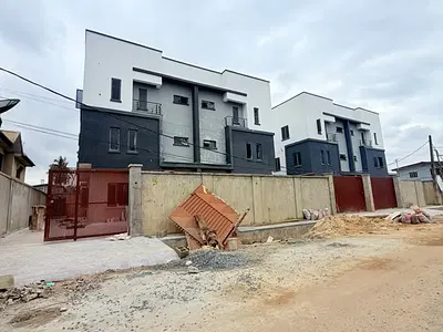 Newly Built 4 Bedroom Semi Detached Duplex with a Room BQ — Ikeja, Lagos
